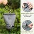 Dog Walking Bag with Poop Bag Dispenser, Portable Pet Poop Pouch for Leash, Harness & Waist, Reusable Smell Proof