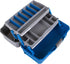 Flambeau Outdoors 6382TB 2-Tray Classic Tray Tackle Box - Blue/Gray