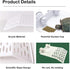 J-star White Large Reptile Basking Platform, Aquarium Turtles Turtle Basking Platform, Floating Turtle Habitat Dock
