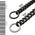 Durable Walking Dog Training Collar, Strong Stainless Steel Chain for Large Dogs