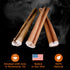 Best Bully Sticks Hickory Smoked 100% Natural 6 Inch Bully Sticks for Dogs, 20 Pack - Smoky, Odor-Free, No Additives
