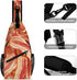Generic Backpack 38x20cm Raw Bacon Crossbody Sling Bags Travel Chest Bag Casual Shoulder