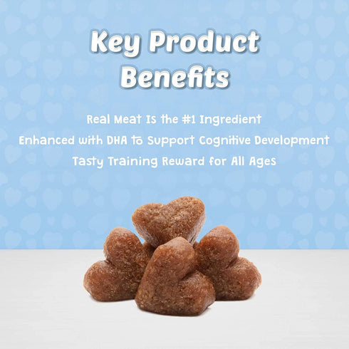 Blue 2 Pack 4 of Tender Beef Recipe Bits Dog Treats, Ounces Each