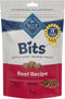 Blue Buffalo Bits Soft Dog Treats for Training, Natural Ingredients & Enhanced with DHA, Beef Recipe
