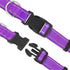 Adjustable Dog Collars for Medium Dogs, Heavy Duty Waterproof with Quick Release Buckle, Reflective Nylon Collar (M,