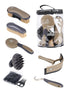 Harrison Howard Horse Grooming Kit, 7 Piece Horse Brush Set with Curry