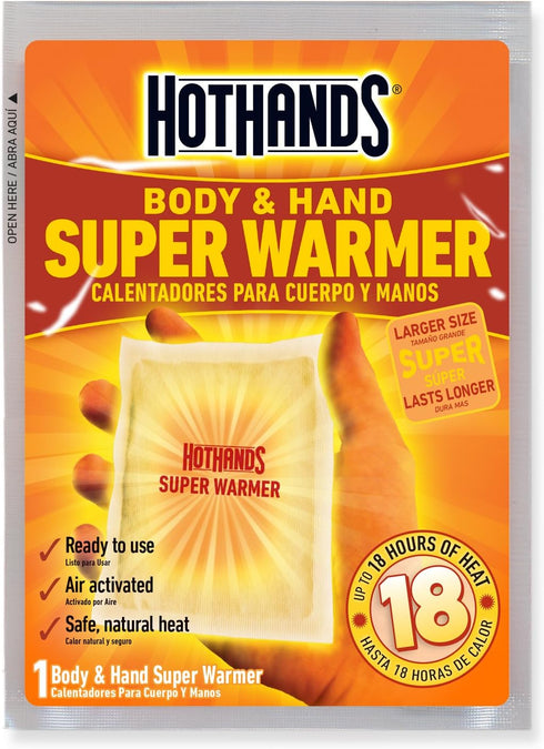 HotHands Toe, Hand, & Body Warmer Variety Pack, Long Lasting Natural Odorless Air Activated Warmers
