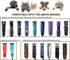 3PCS 10 Blades Dog Grooming Blades - Compatible with Andis, Oster A5, Wahl km10, Size-#10, 1/16-Inch Cut
