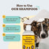 12 oz Natural Dog Company Oatmeal Shampoo for Dogs with Sensitive Skin, Ideal Anti Itch Dog Shampoo and Puppy Shampoo