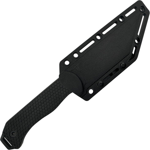 Hunting Survival Knife - 9" Full Tang Fixed Blade with Extra FRN Handle Scales and MOLLE Clip