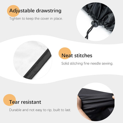 Tonhui Exercise Bike Cover, Dustproof Waterproof Indoor Cycling Protective Cover for Indoor or Outdoor Use