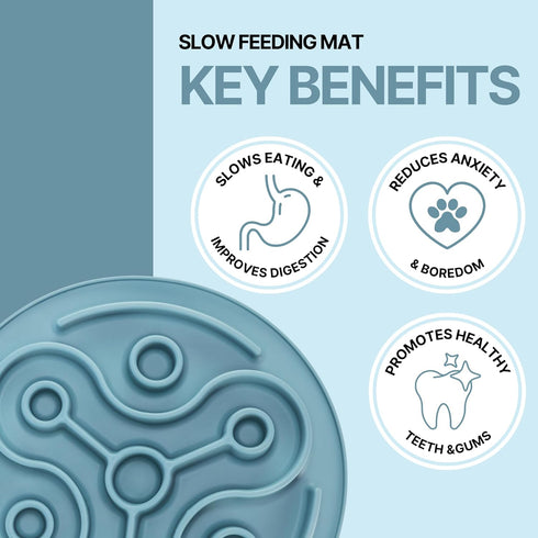 TRIXIE Slow Feeding Dog Puzzle Mat for Weight Control
