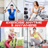 RENRANRING Resistance Bands for Working Out, 150LBS Set with Handles, Ankle Straps for Muscle Training