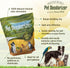 Healthy World Pet Deodorizer - Pet Habitat & Litter Box Additive - 3.5 lbs
