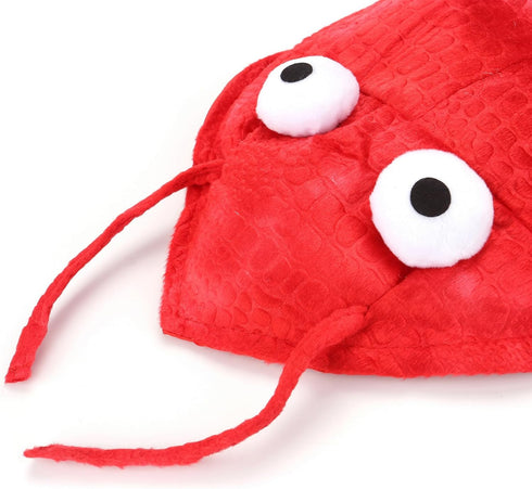 Mogoko Dog Cat Lobster Costume, Pet Halloween Cosplay Dress, Puppy Red Hoodie, XL Size