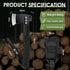 Freelander 13" Camping Axe Multifunctional Survival Hatchet with Whistle, Folding Saw, ABS Sheath for Outdoor Hiking