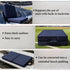 3.15 Inches Stadium Seat Cushion Thick Portable with Handle Bleacher Cushions for Indoor Outdoor Events Waterproof