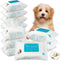 Treela 10 Packs of 800 Dog Wipes, Pet Grooming Supplies for Paws, Butt, Ear, Skin, Eye Cleaning, Coconut