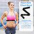 YBEATY Heart Rate Monitor Chest Band Strap Replacement Adjustable Soft Heart Rate Monitor Chest Replacement Strap