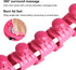 Smart Adjustable Hoop, 24 Knots Fitness with 360° Massage Head, 2 in 1 Detachable Abdominal Fitness and Massage for Beginners and Professionals MHG05, Pink