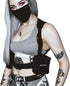 Unisex Black Chest Rig Bag - Streetwear Tactical Vest Hip-hop Chest Bags Fashion Tactics Waist Pack for Women