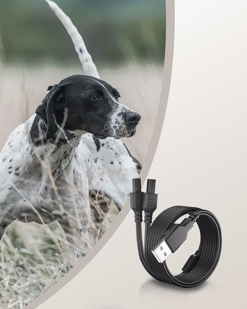 VHBW for PetSafe USB Charger Cable PAC00-16357 for PetSafe 100, 300, 600 and 900 Yard Remote Trainers