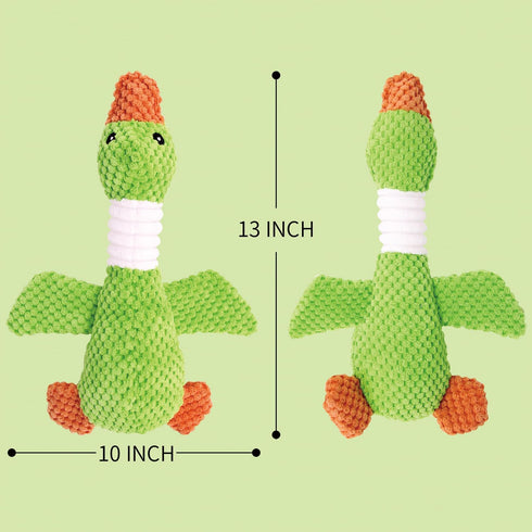 Dog Plush Toys for Large Dogs, Durable Squeaky Duck Chew Toys for Small Medium Large Breed Puppies
