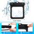 Xuniea 2 Pack Waterproof Car Key Fob Case Floating Keys Holder Pouch Holder Waterproof Small Waterproof Pouch for ID Badge Credit Card License Water Sports, Clear