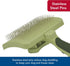 8" 4.5" Coastal Pet Safari Dog Self-Cleaning Slicker Brush - Dog Deshedding Brush - Prevents Mats and Tangled Hair