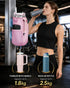 40oz 4 sportsnew Magnetic Gym Bag for Women Men, Water Bottle Carrier Holder with Strap & Phone Pockets for Tumbler