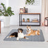 2 Pack 48" 60" PUPTECK Reusable Dog Pee Pads, Non-Slip Washable Waterproof, Fast Absorbing Puppy Pads Whelping Mat