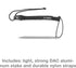 Helinox Chair Anchor to Secure Lightweight Beach and Camp Chairs in Windy Weather