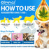 Organic Pet Oil for Dogs 60ML, Pain Relief, Skin, Arthritis, Calming, Omega 3, 6, 9 for Healthy Joints (1 Pack, Blue)