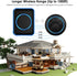 1000 1 1 Full House Dog Doorbell for Potty Training, Wireless Pet Doggie Door Bell Training to Go Outside, Waterproof
