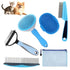 5-in-1 Pet Grooming Kit with Self-Cleaning Slicker Brush for Dogs & Cats,