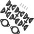 Through Hull Wiring Kit for Kayaks, Thru-Hull Kits for Fish Finders, Motors, Lighting Accessories