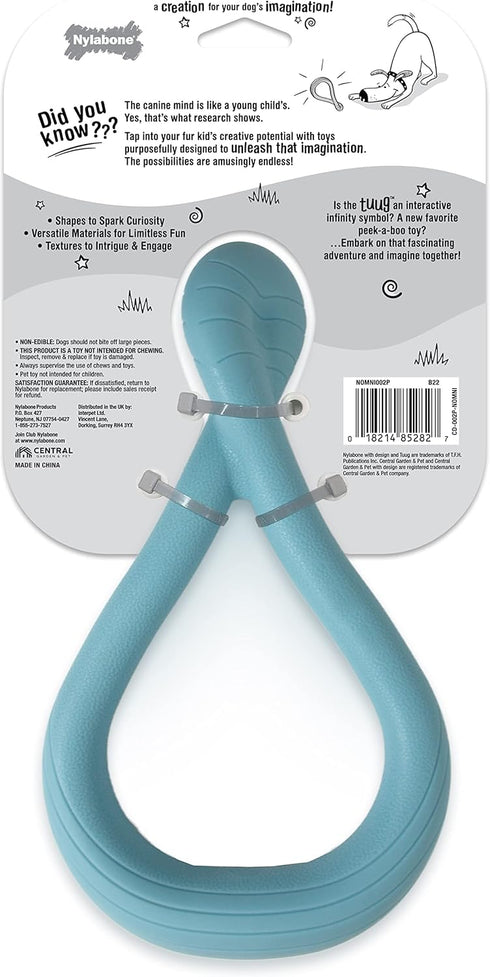 Nylabone Tuug Interactive Dog Toy for Enrichment, Flexible Tug Toy for Creative Play & Exercise