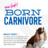 Tiki Dog Born Carnivore Savory Duck, Peas & Lentils Recipe, Grain Free Baked Kibble for Adult Dogs, 3.5 lbs