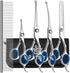 Pawtrim Professional Pet Grooming Kit 6 in 1 Dog Grooming Scissors Kit -