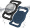 Waterproof Airtag Collar Holder, 2 Pack Aluminum Full Body Covered Case for Pet Collar
