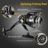 Fishing Rod Kit - Carbon Fiber Telescopic Fishing Pole and Reel Combo with Spinning Reel, Line, Lure, Hooks, Carrier