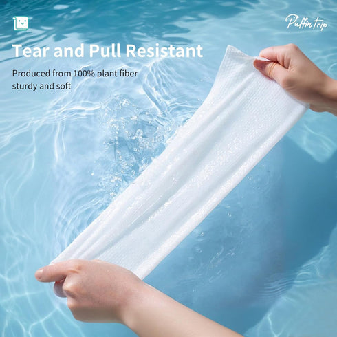 28 15''x10'' Disposable Face Towels PCS Larger Thicker Compressed Towels Magic Washcloths Coin Tissue Reusable