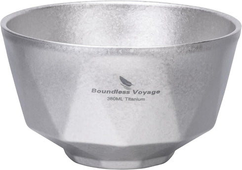 Boundless Voyage Titanium Double Walled Salad and Rice Bowls Soup Oatmeal Yogurt