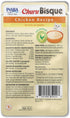 INABA Churu Bisque for Cats, Creamy Lickable Purée Side Dish, 1.4 ounces per Pouch, 12 Pouches, Chicken Recipe with