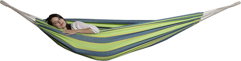 Trekmate Breathable Cotton Fabric Canvas Two Person Double Brazilian Hammock,for Camping, Outdoors Gear, Backpack, Hiking, Hunting,Backyard