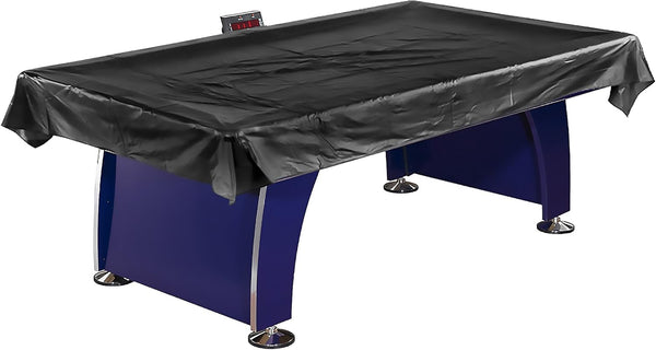 Hathaway Universal Air Hockey Table Cover - Black, Weather-Resistant Polyester, Fits 6 to 7.5 Ft Tables, Weighted