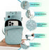 Crossbody Water Bottle Holder Bag with Strap for Hiking and Cycling - AGLOD