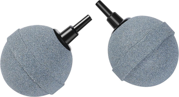AQUANEAT 2 Inch Air Stones for Ponds, Long Lasting Aerator Oxygen Diffuser for Aquariums and Hydroponics