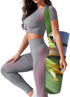 Backpack YHNNH Tree Frog Baby Yoga Mat Bag Yoga Multi Pocket Exercise Yoga Mat Carrier Multi-Functional Storage Bag