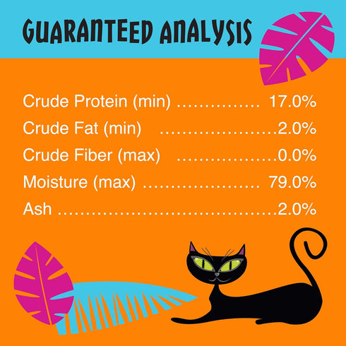Tiki Cat Grill Wet Cat Food, Ahi Tuna & Prawns, 6 oz. Cans (8 Count)